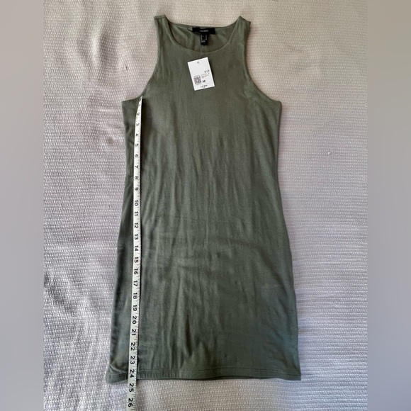 NWT! Super cute cotton sheath dress in sage. - Picture 4 of 4